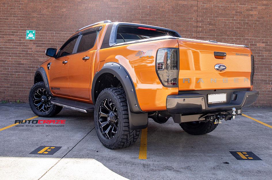 FORD RANGER ASSAULT GLOSS BLACK MILLED ACCENTS